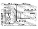 ШРУС НАРУЖНЫЙ 30x55x26 (HONDA INTEGRA DC1/DC2/DB6/ 024