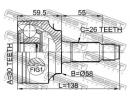 ШРУС НАРУЖНЫЙ 30x58x26 (HONDA CIVIC FD 2006-) FEBE 0FD