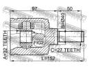 ШРУС ВНУТРЕННИЙ ЛЕВЫЙ 32x40x27 (HONDA ACCORD CF3/C FLH