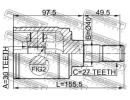 ШРУС ВНУТРЕННИЙ ПРАВЫЙ 30x40x27 (HONDA CIVIC EU/EP TRH