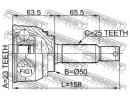 Шрус наружный 23x50x25 MITSUBISHI LANCER C60,70# 1 005