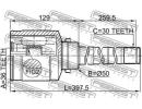 Шрус внутренний правый 36x50x30 MITSUBISHI OUTLAND WRH