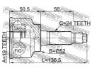 Шрус наружный 19x52x24 MAZDA DEMIO DW 1996-1999 [J 014