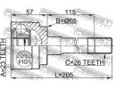 ШРУС НАРУЖНЫЙ 23x65x26 (MAZDA E2000/E2200 SD/SR 19 035