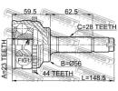 ШРУС НАРУЖНЫЙ 23x56x28 (MAZDA 626 GF 1997-2002) FE A44