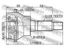 Шрус наружный задний 30x56x28 MAZDA CX-7 ER 2007-2 44R