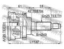 Шрус наружный 29x49x25 SUZUKI LIANA RH413/RH416/RH A42