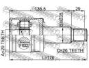 Шрус внутренний правый 29x35x26 SUZUKI GRAND VITAR QRH