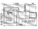 Шрус внутренний правый 30x35x26 SUZUKI GRAND VITAR 7RH