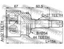 ШРУС НАРУЖНЫЙ 32x54x27 (SUBARU IMPREZA G11 2000-20 A44