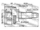 Шрус наружный 23x56x27 SUBARU LEGACY B12 1998.04-2 A44