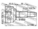 ШРУС НАРУЖНЫЙ 22x52x33 (CHEVROLET LACETTI/OPTRA (J 011