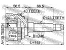 ШРУС НАРУЖНЫЙ 19x46x23 (CHEVROLET MATIZ/SPARK (M10 A40