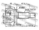 Шрус наружный задний 22x58x30 HYUNDAI SANTA FE 10  A52