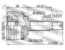 Шрус наружный 22x52.4x25 HYUNDAI ACCENT 06 (MEXICO A48