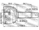 Шрус наружный 22x52.5x25 HYUNDAI ACCENT 11 (2011-2 2WD