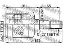 ШРУС ВНУТРЕННИЙ 25x41x27 (HYUNDAI SONATA EF 2002-) FMT