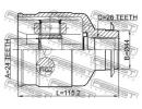 Шрус внутренний правый 24x44x26 HYUNDAI IX35/TUCSO DRH