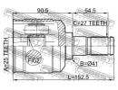 Шрус внутренний 25x41x27 HYUNDAI SANTA FE 00 (2000 E24