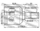 Шрус внутренний 23x35x25 HYUNDAI TUCSON 04 -OCT.20 CRR