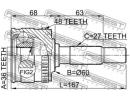 Шрус наружный 36x71.8x27 MERCEDES BENZ VITO 638 19 A48