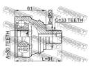 Шрус наружный 30x53x33 AUDI 80 (8C/B4) 1991-1994 004