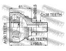 Шрус наружный 30x59.5x38 AUDI 100 AVANT (4A/C4) 19 A45