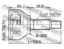 ШРУС НАРУЖНЫЙ 26x56x27 (FORD FOCUS I CAK 1998-2005 CAK