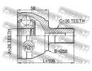 Шрус наружный 26x56x36 FORD FOCUS CB4 2008-2011 [E 4TD