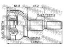 Шрус наружный 23x63x27 FORD FOCUS CB8 2011- [EU] CDH