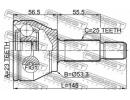 Шрус наружный 23x53.2x25 FORD FIESTA CB1 2008- [EU EAT