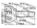 Шрус наружный 23x56x27 FORD MONDEO GE 2000-2007 [E 0GE