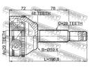 Шрус наружный 29x59x28 FORD TRANSIT TT9 2006-2013  A48