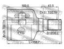 Шрус внутренний левый 28x36.2x31 FORD MONDEO CA2 2 1LH