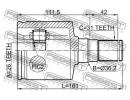 Шрус внутренний левый 26x36.2x31 FORD MONDEO CA2 2 3LH