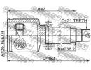 Шрус внутренний правый 26x36.2x31 FORD MONDEO CA2  3RH