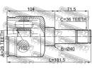 Шрус внутренний левый 26x40x36 FORD TRANSIT FY 200 6LH