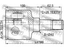 Шрус внутренний 34x40x26 FORD MONDEO GE 2000-2007  TLH