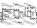 Шрус внутренний правый 26x40x26 FORD FOCUS CB4 200 6RH