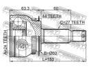 Шрус наружный 24x60x27 KIA CERATO I 2004-2009 A44