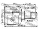 Шрус внутренний левый 26x41x28 KIA CARNIVAL 06 NOV NLH