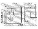 Шрус внутренний 26x41x28 KIA CEED 06 (2006-) [GEN] EED