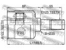 Шрус внутренний задний 22x35x25 HYUNDAI ACCENT 06  ORR