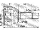 ШРУС НАРУЖНЫЙ 30x51x22 (VOLKSWAGEN POLO CLASSIC (6 011