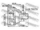 ШРУС НАРУЖНЫЙ 27x60x38 (VOLKSWAGEN TRANSPORTER T4  A48