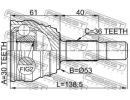 ШРУС НАРУЖНЫЙ 30x53x36 (VOLKSWAGEN GOLF V (1K1) 20 029