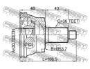 Шрус наружный 30x52x36 AUDI A2 (8Z0) 2002-2005 036