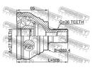 Шрус наружный 27x59.3x36 AUDI A3/A3 Sportback (8P) 0B6