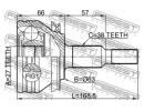 ШРУС НАРУЖНЫЙ 27x63x38 (VOLKSWAGEN TRANSPORTER T5  0T5