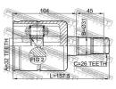 ШРУС ВНУТРЕННИЙ 32x31x26 (VOLKSWAGEN GOLF V (1K1)  030